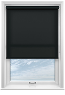 Rimini, Black - Twist&Fit Roller Blind